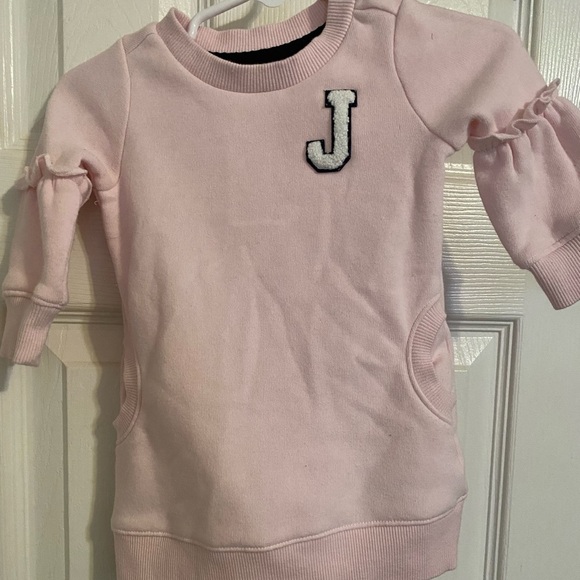 Janie And Jack Sweatshirt Dress - Picture 1 of 7